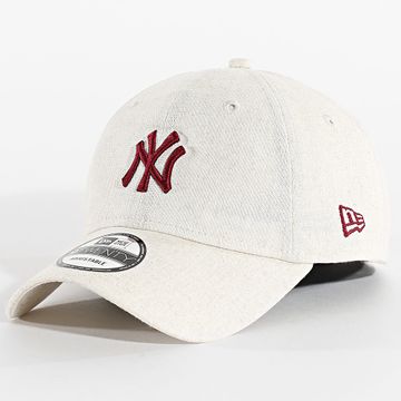 New Era - Gorra 9Twenty NY Yankees 60667615 Beige claro