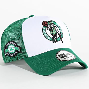 New Era - Gorra Boston Celtics Trucker Side Patch 60667462 Verde Blanco