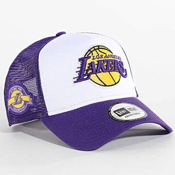 New Era - Los Angeles Lakers Gorra Trucker Side Patch 60667463 Purple White