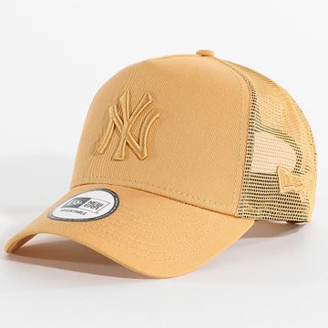 New Era - Gorra Trucker League Essential NY 60667400 Amarillo Mostaza