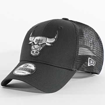 New Era - Chicago Bulls 9Forty Trucker Cap 60667433 Gris Carbón