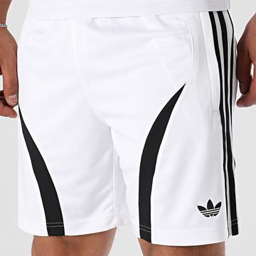 Adidas Originals - Teamgeist JP1122 Pantalón Corto Blanco Banda Negra