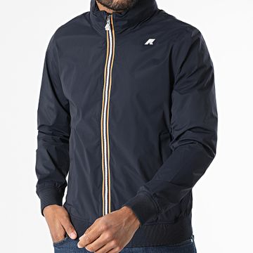 K-Way - Chaqueta con capucha y cremallera Amaury Dark Navy