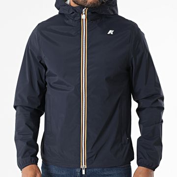 K-Way - Chaqueta con capucha y cremallera Jack Dark Navy