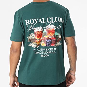 Luxury Lovers - Royal Club Monte Carlo Camiseta oversize Verde botella