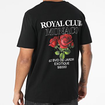 Luxury Lovers - Camiseta oversize Royal Club Monaco Negra