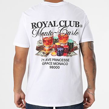 Luxury Lovers - Royal Club Monte Carlo Oversize Tee Shirt Blanco