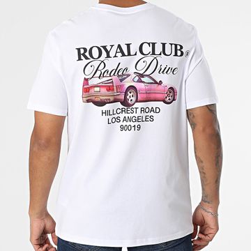 Luxury Lovers - Royal Club Rodeo Drive Oversize Tee Shirt Blanco