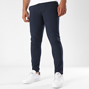Mackten - 703 Pantalón chino azul marino