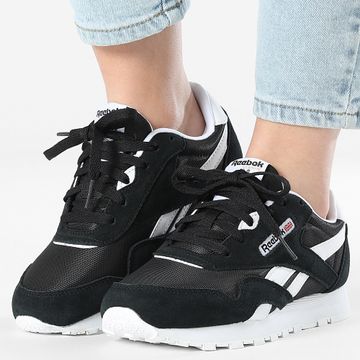 Reebok - Zapatillas Mujer CL Nylon 8890 Negro Blanco