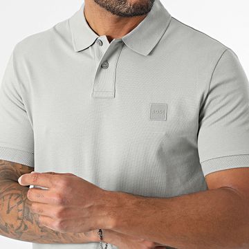BOSS - Polo de manga corta Slim Passenger 50507803 Gris