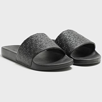 Calvin Klein - Monogram 2541 Sandalias mujer Negro