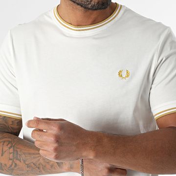 Fred Perry - Camiseta Twin Tipped M1588 Crudo