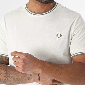 Fred Perry - Camiseta Twin Tipped M1588 Crudo