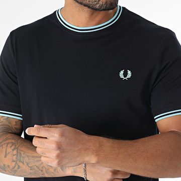 Fred Perry - Camiseta Twin Tipped M1588 Azul Marino