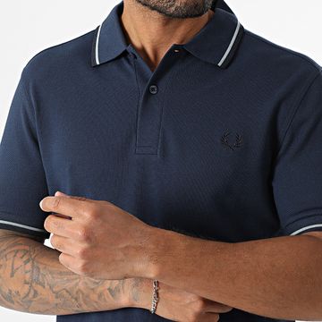 Fred Perry - Polo Manga Corta Doble Punta MM3600 Azul Marino