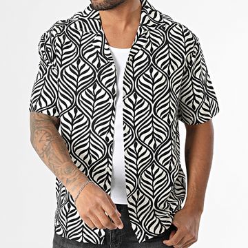 Frilivin - Camisa de manga corta 136 Crudo Negro