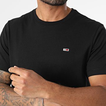 Tommy Jeans - Slim Jersey Tee Shirt 9598 Negro