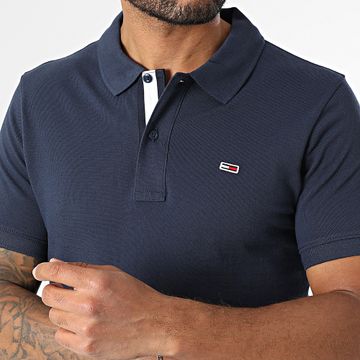 Tommy Jeans - Polo Manga Corta Slim 5370 Azul Marino