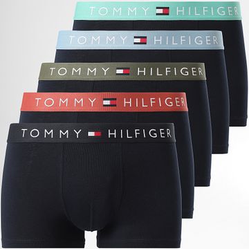 Tommy Hilfiger - Set De 5 Boxers 3494 Azul Marino