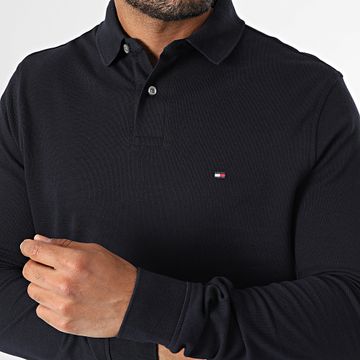 Tommy Hilfiger - Polo manga larga 1985 0183 Azul marino