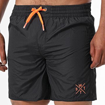 Watts - Shorts de baño Lineup Negro