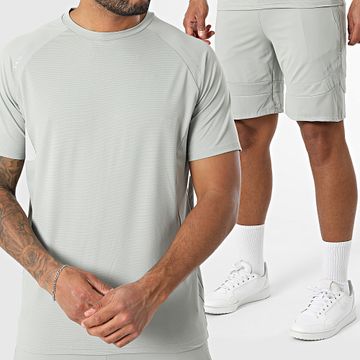 Classic Series - Conjunto de camiseta y pantalón corto 441 Gris claro