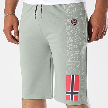 Geographical Norway - 367 Pantalones Cortos Caqui Claro Verde