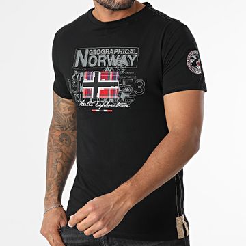 Geographical Norway - Camiseta Jolympia Negra