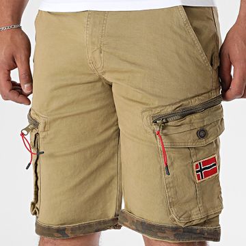 Geographical Norway - 317 Cargo Shorts Caqui Claro Verde