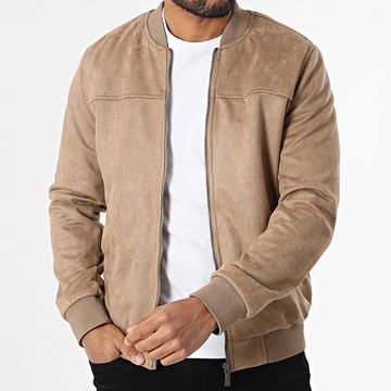 Armita - Chaqueta bomber 520 beige de ante