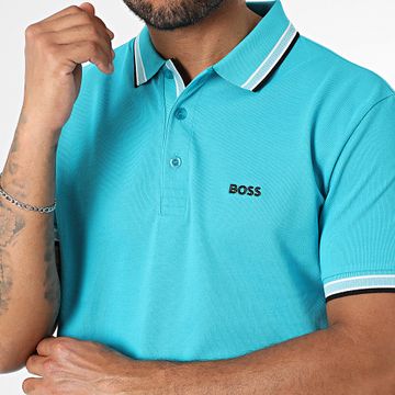 BOSS - Polo de manga corta Paddy 50469055 Azul claro