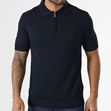 Classic Series - Polo Malla Manga Corta 565 Azul Marino