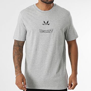 Dragon Ball Z - Camiseta oversize Buu Logo Heather Grey