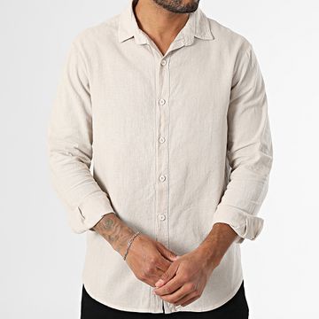 KZR - Camisa de manga larga 052 Beige