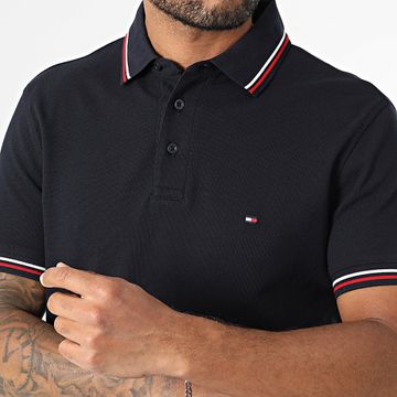 Tommy Hilfiger - Polo Slim Fit de manga corta 7346 Azul marino