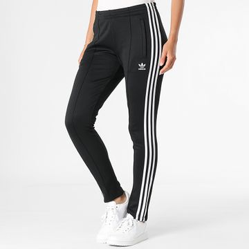 Adidas Originals - Pantalón de chándal con banda para mujer SST IK6600 Negro