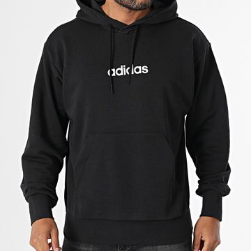 Adidas Performance - Sudadera con capucha de lino JN1776 Negro