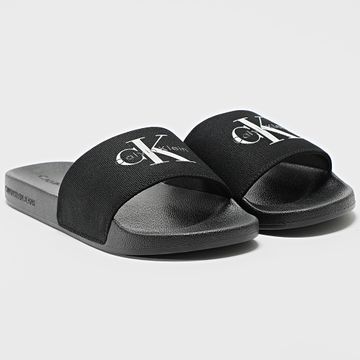 Calvin Klein - Slide Monologo 1367 Zapatos negro