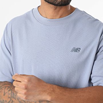 New Balance - Camiseta relaxed fit MT41533 Azul claro