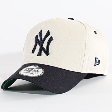 New Era - ASG Patch Eframe NY Yankees Gorra 60667700 Beige Azul Marino