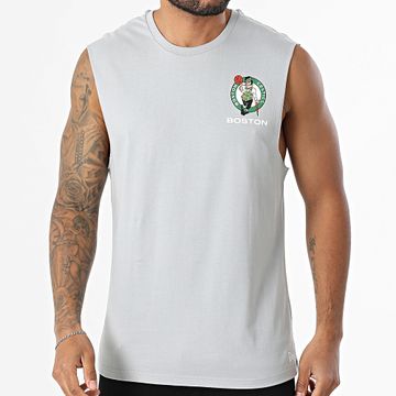 New Era - Camiseta de tirantes NBA Graphic Boston Celtics 60667738 Gris