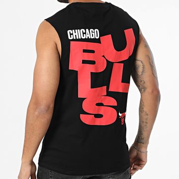 New Era - Camiseta de tirantes gráfica Chicago Bulls NBA 60667733 Negro