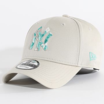 New Era - Gorra de temporada 9Forty NY Yankees 60667434 Beige