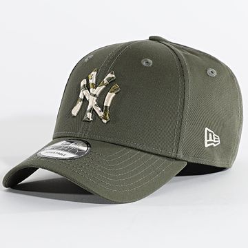 New Era - Gorra de temporada 9Forty NY Yankees 60667435 Verde caqui
