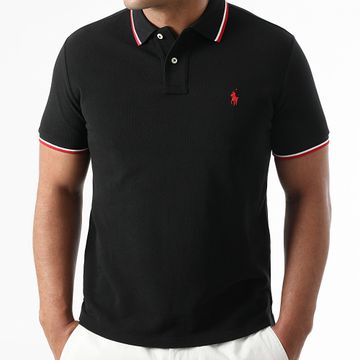 Polo Ralph Lauren - Polo de manga corta Custom Slim Original Player Negro