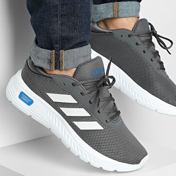 Adidas Performance - Cloudfoam Comfy Zapatillas IH6131 Gris Cinco Calzado Blanco Azul Royal
