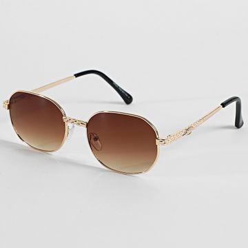 Frilivin - 813 Gafas de sol Marron Doré