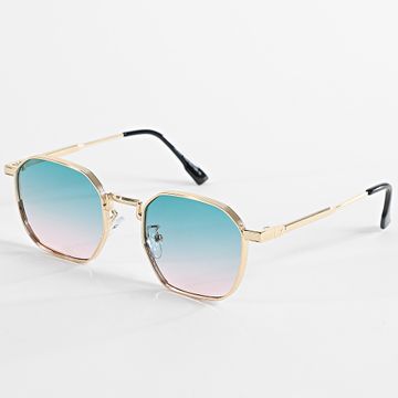 Frilivin - Gafas de sol 985 Green Rose Gold
