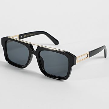Frilivin - 067 Gafas de sol Oro Negro